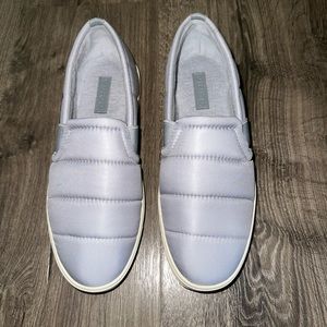 Vince Blair Quilted Sneaker (Size 7) Slate Grey